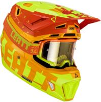 Leatt Шлем кроссовый Kit Moto 7.5 V23 Citrus в Москве