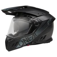 Oneal Шлем кроссовый со стеклом Sierra RS черный матовый в Москве