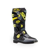 Sidi Ботинки детские Flame Black/Lime/Grey в Москве