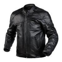 Scout куртка кожаная Daytona Waterproof Black в Москве