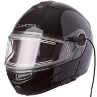 LS2 Мотошлем снегоходный FF325 Strobe Electric Snow Solid Черный в Москве