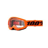 100% Очки подростковые Strata 2 Junior Neon Orange / Clear в Москве