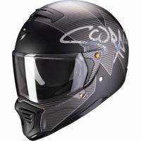 Scorpion Exo Мотошлем HX1 Taktic Матовый Черный/Серый/Белый в Москве