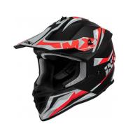 IXS Шлем Кроссовый 362 2.2 Черный/Красный/Матовый в Москве