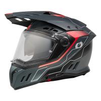 Oneal Шлем кроссовый со стеклом Sierra RS Echo красный/черный в Москве