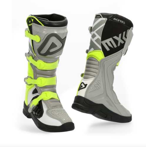 Acerbis Мотоботы кроссовые X-Team Grey/Yellow в Москве