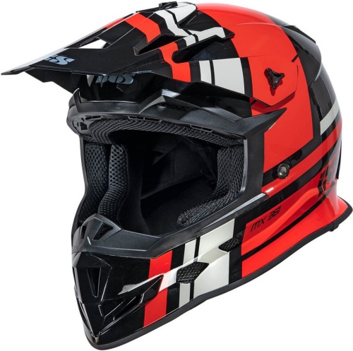 IXS Мотошлем iXS361 2.3 Черно-красный в Москве