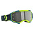 Scott Очки кроссовые Fury LS neon yellow/blue light sensitive grey works в Москве