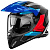 Airoh Мотошлем Bandit Tune Blue/red Gloss в Москве